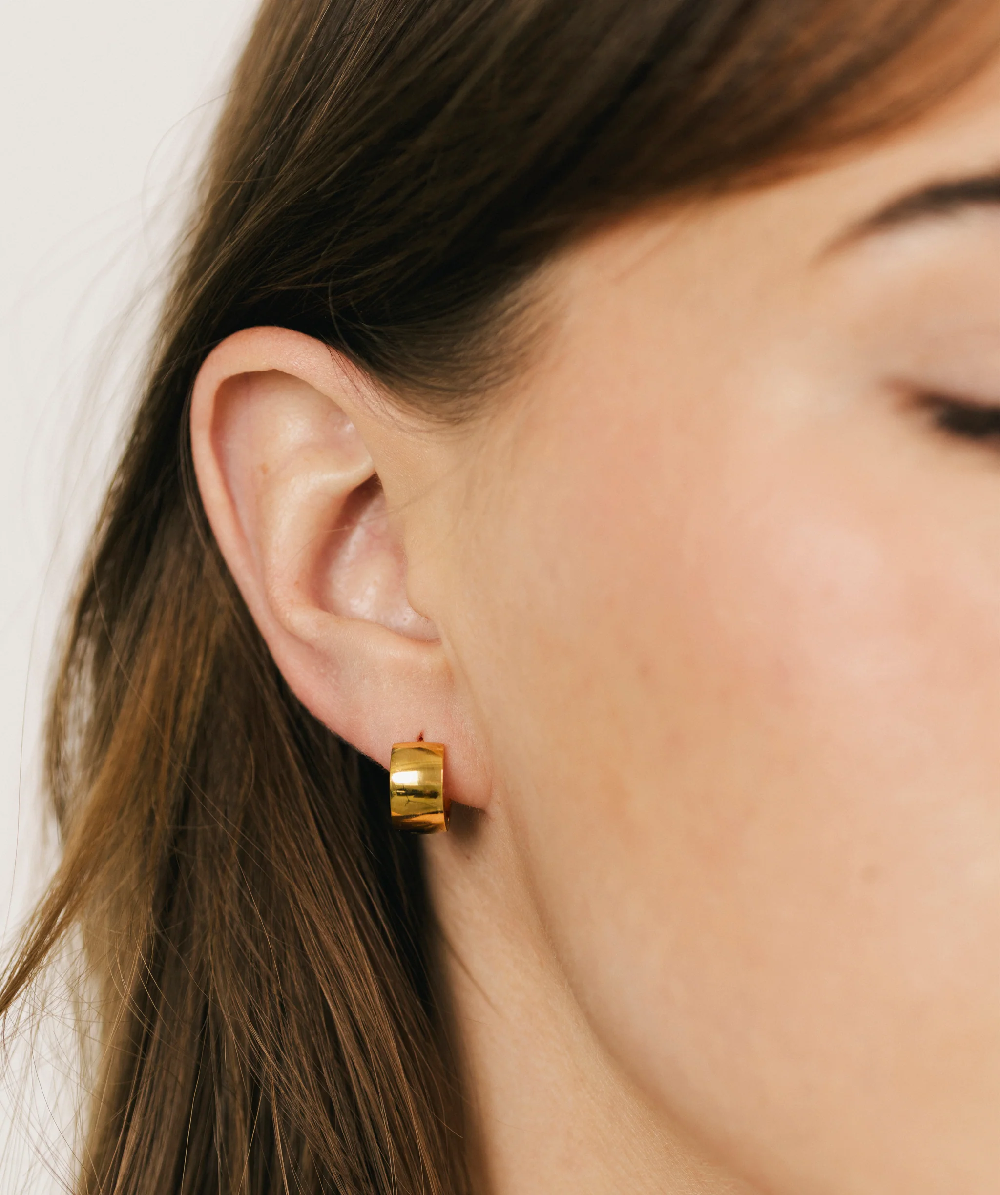 Classic Huggie Earrings - Image 3