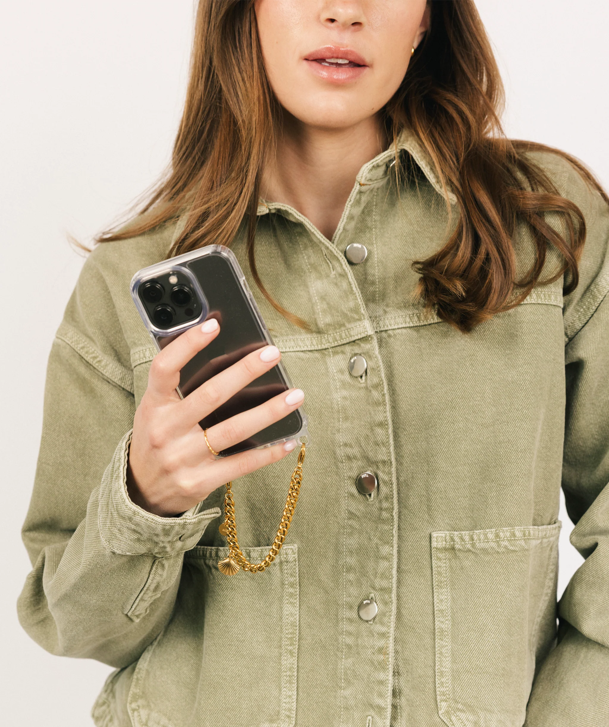 Gold Charm Phone Chain - Image 3