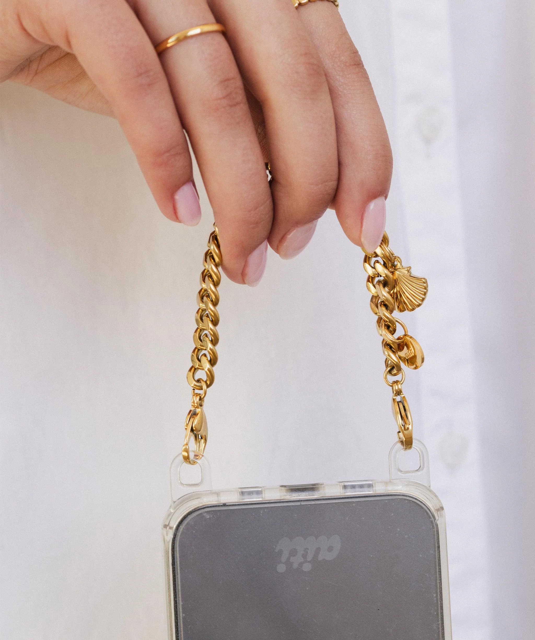 Gold Charm Phone Chain - Image 4