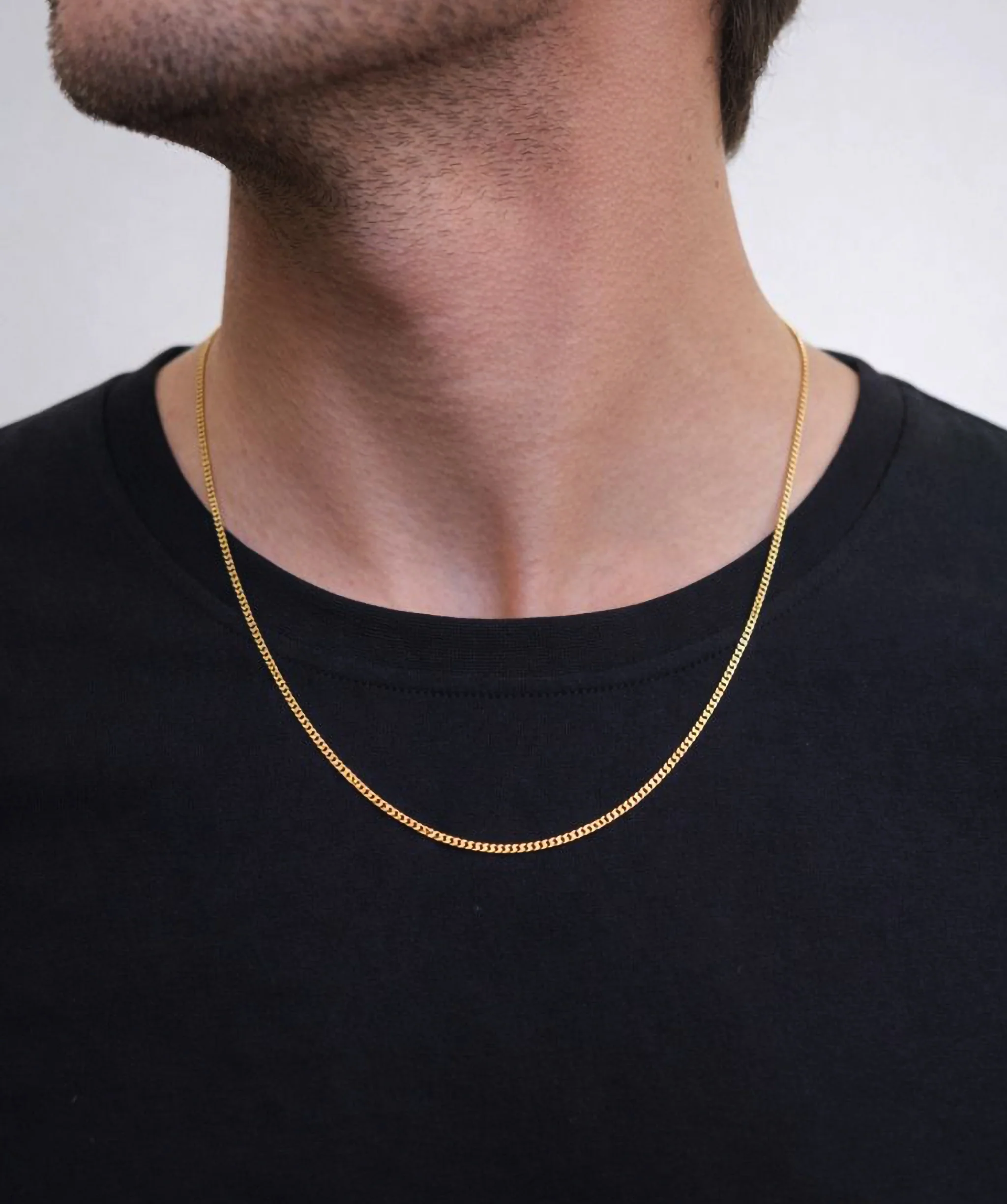 Men's Curb Chain Set (2mm) - Image 3