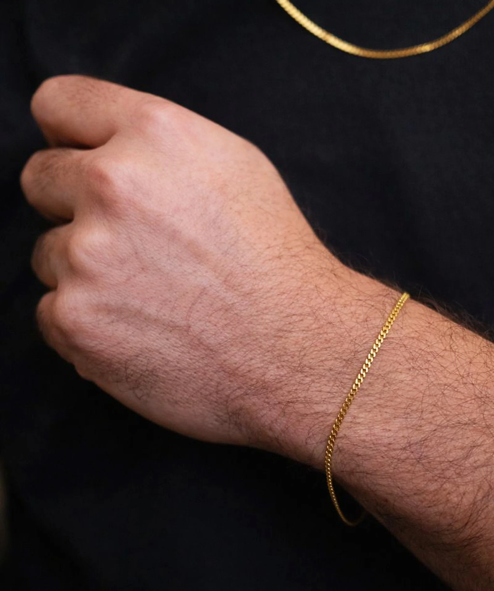 Men's Curb Chain Set (2mm) - Image 4