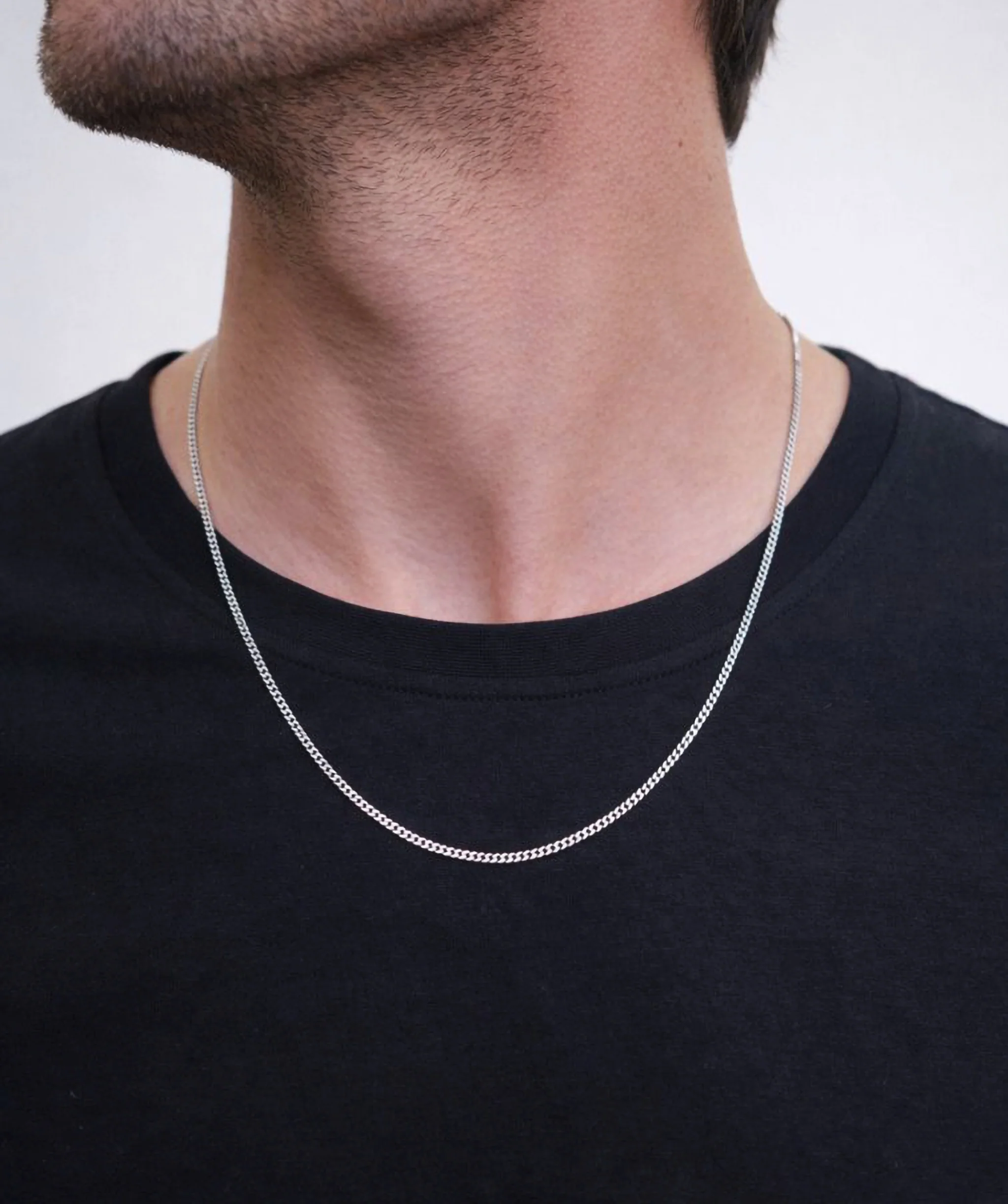 Men's Curb Chain Set (2mm) - Image 5
