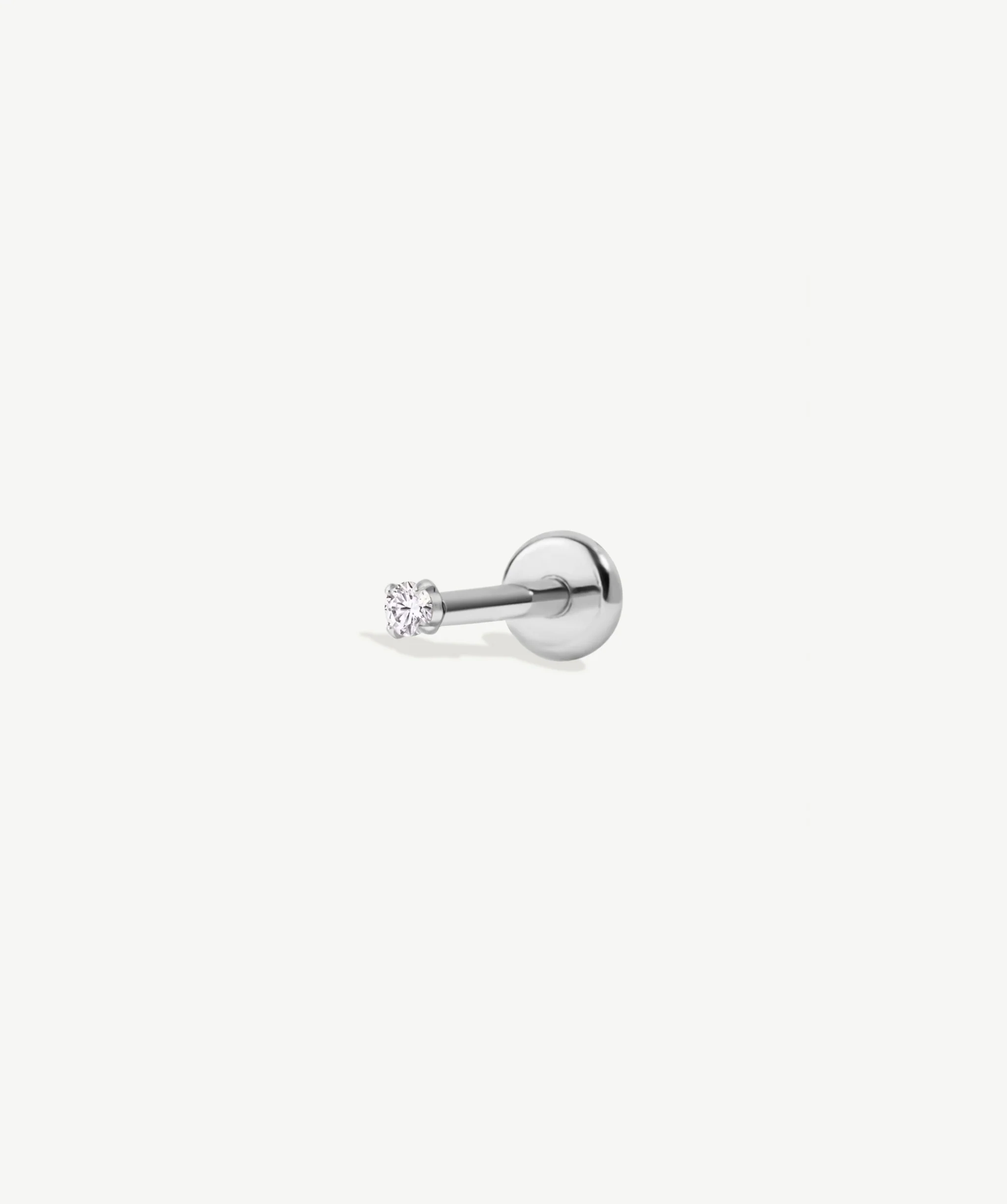Solitaire CZ Flat Back Stud - Image 11