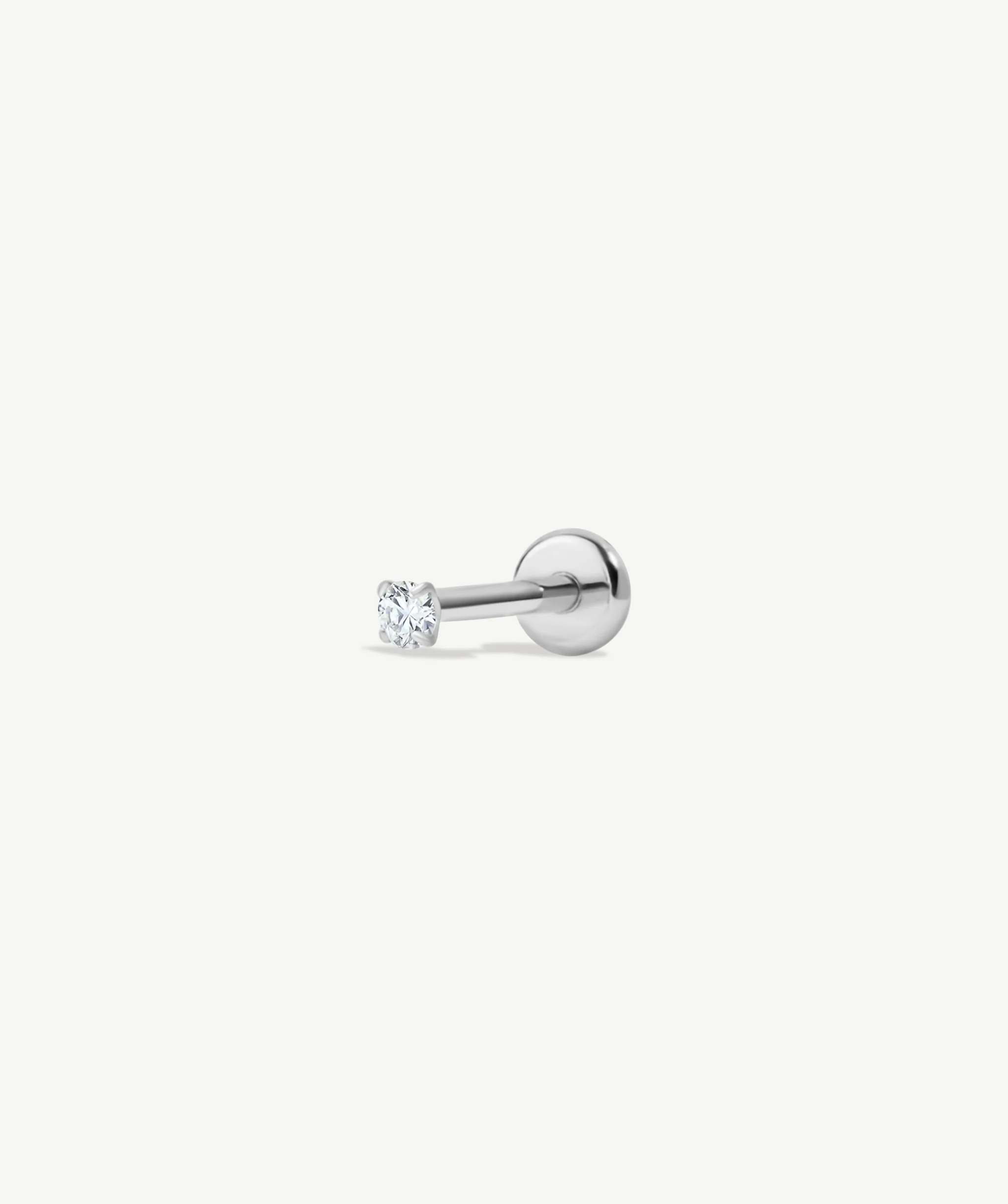 Solitaire CZ Flat Back Stud - Image 12