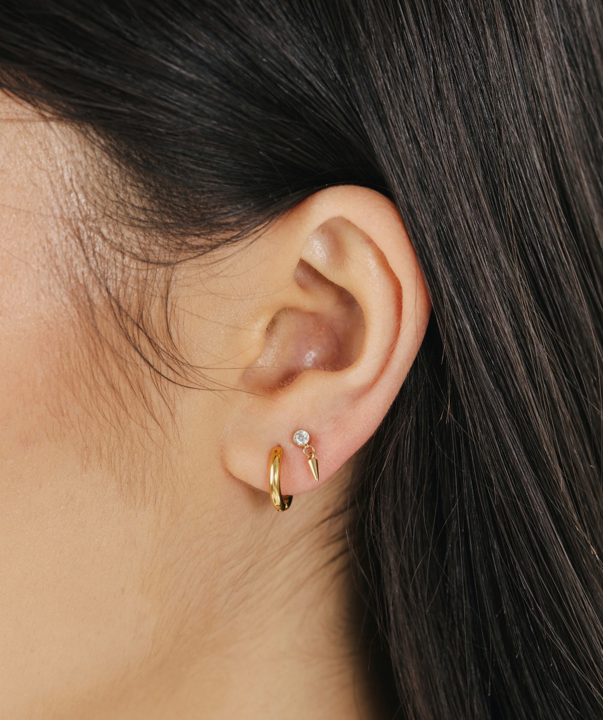 Spike Dangle Flat Back Stud - Image 3