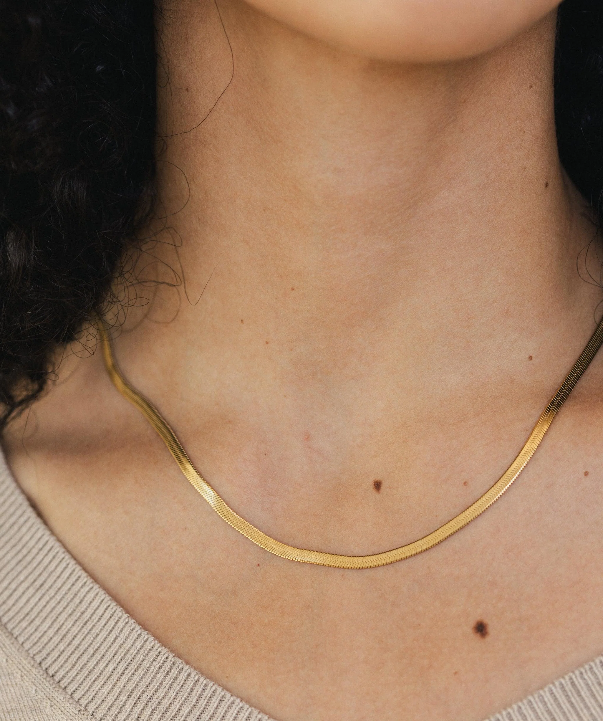 Herringbone Necklace - Image 3